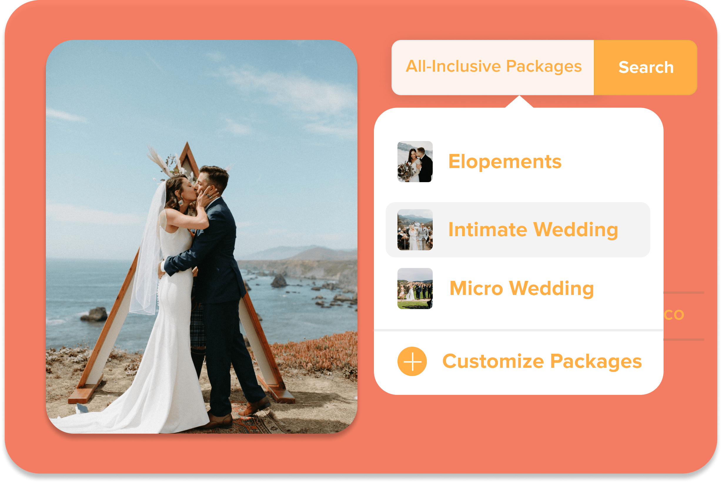 elopement and intimate wedding in California