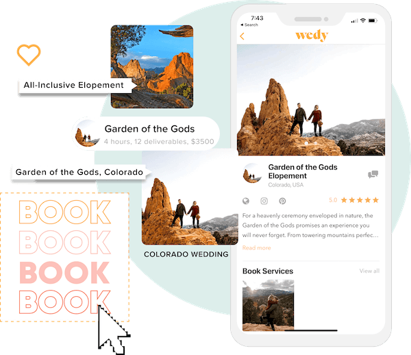 Garden of the gods Elopement