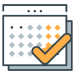Scheduling Calender icon 